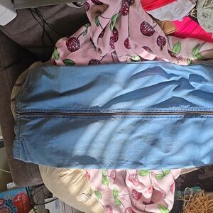 Y2K vintage maxi skirt